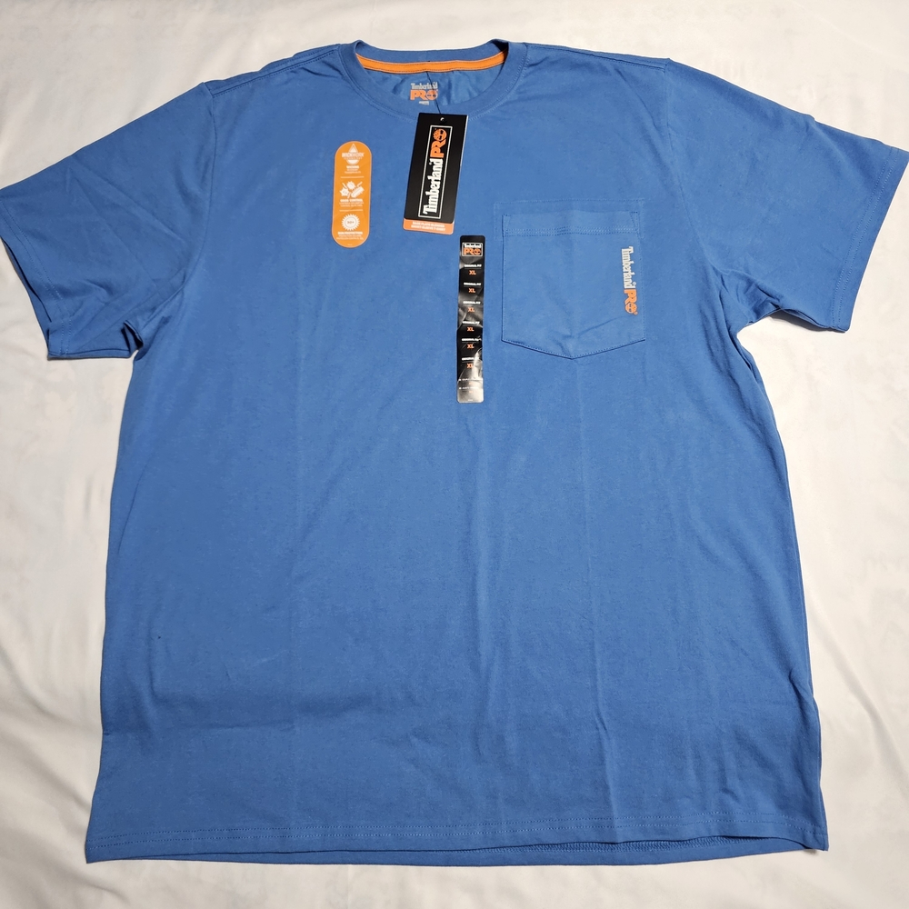Timberland PRO Men's Blue Short Sleeve Tee